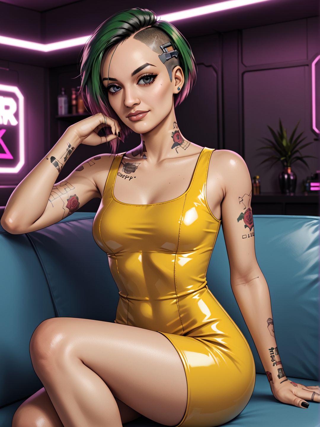 1girl,  35 yo,  mature on Tensor.Art