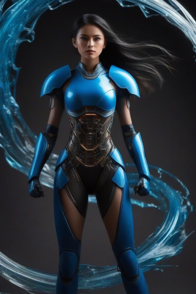 [HunYuan]Clothing: Mecha 機甲坎(水) ☵ - FuturEvoLab by FuturEvoLab on Tensor.Art