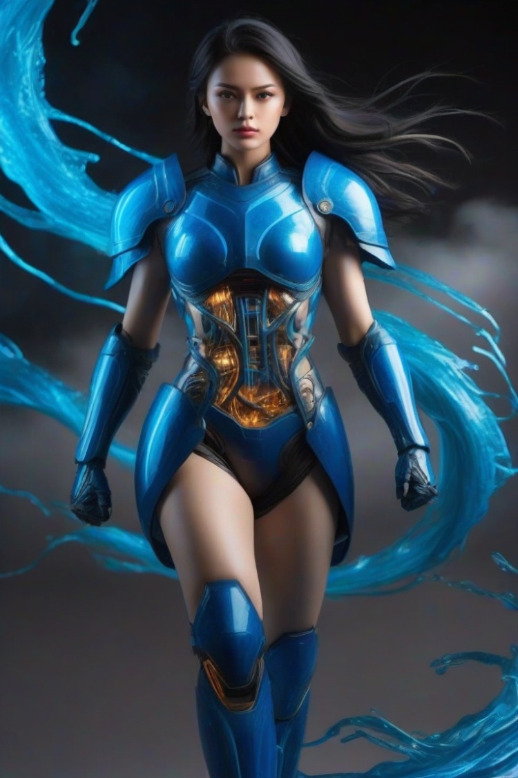 [HunYuan]Clothing: Mecha 機甲坎(水) ☵ - FuturEvoLab by FuturEvoLab on Tensor.Art