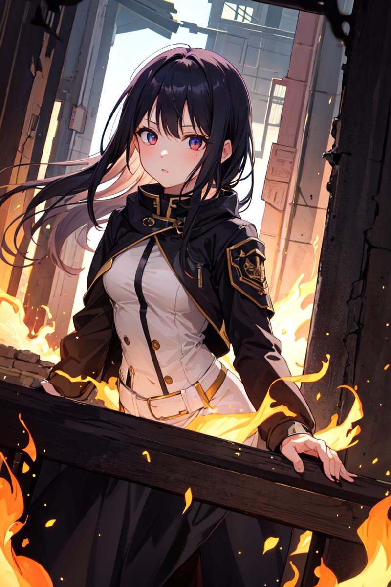 1girl,  solo,  exploring ancient ruins on Tensor.Art