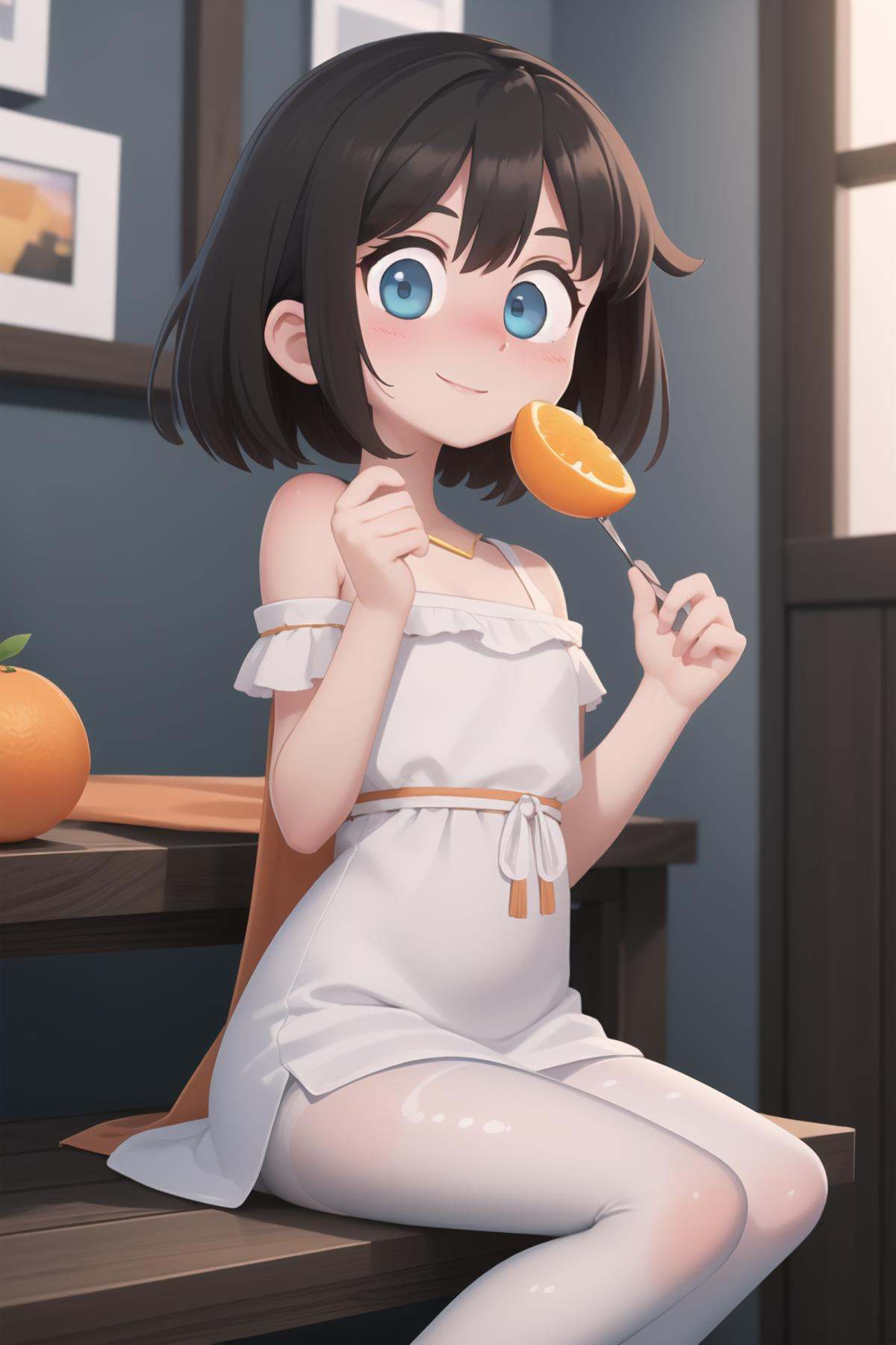 orenji,  1girl,  solo on Tensor.Art