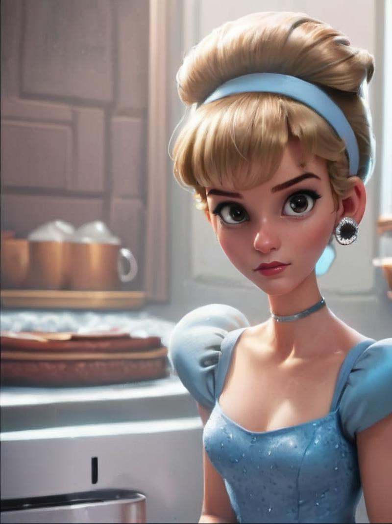 cinderella in kitchenscore_9,  score_8_up,  score_8 on Tensor.Art