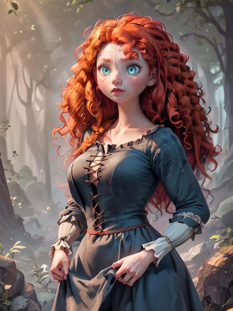 merida in the deep woodsscore_9,  score_8_up,  score_8 on Tensor.Art