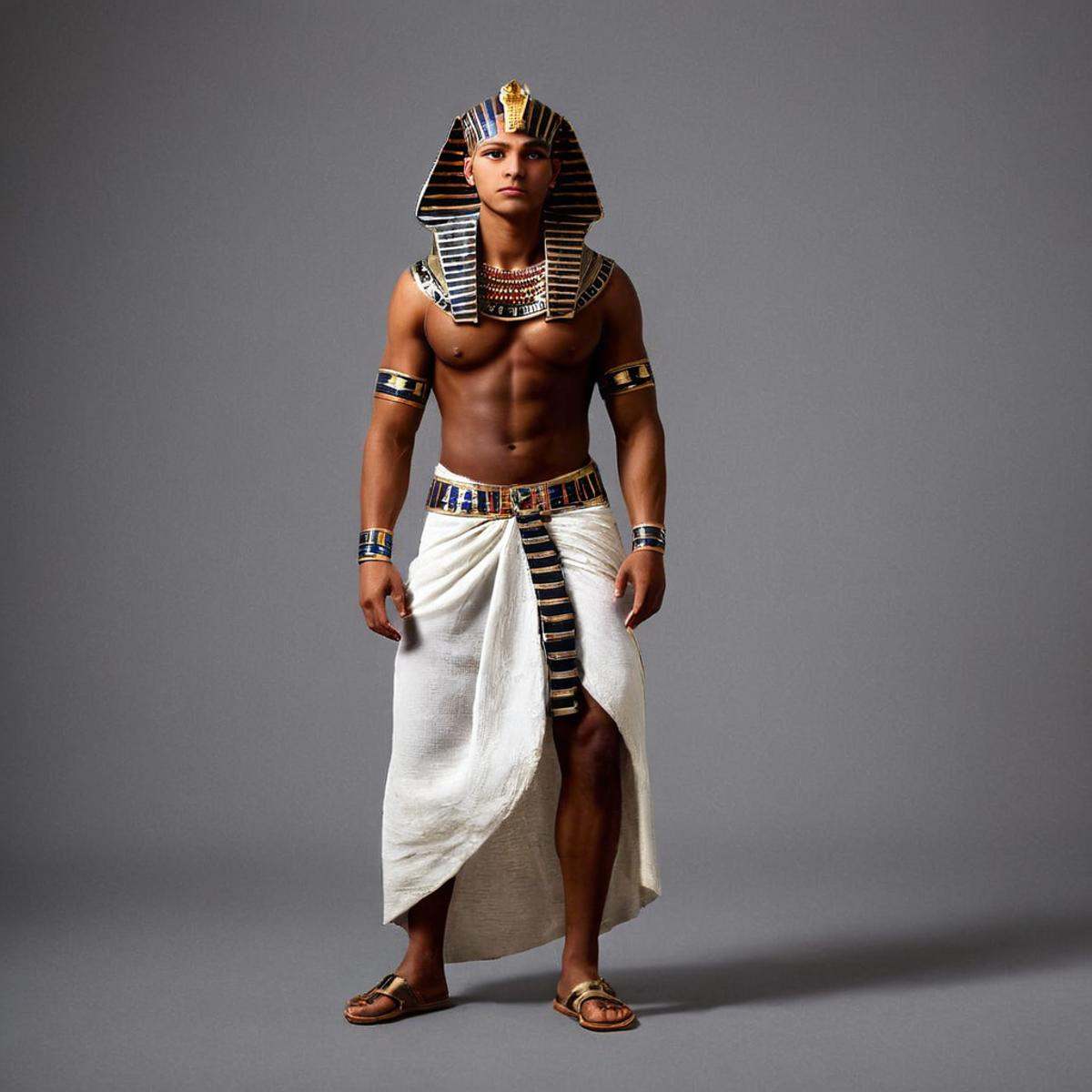 0 realism perfect Unreal Engine style Chiaroscuro Lighting Style Long time ago In ancient Egypt,  a different unique pictu...