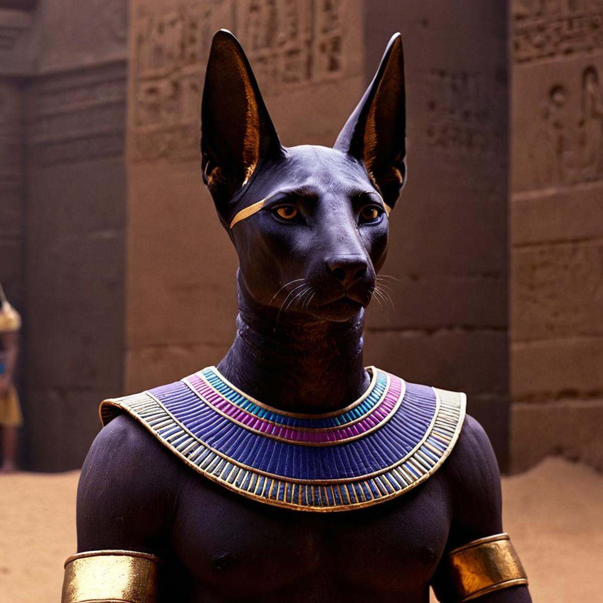 cinematic film still of 0 realism perfect Unreal Engine style Chiaroscuro Lighting Style ancient egyptian styleLong time a...