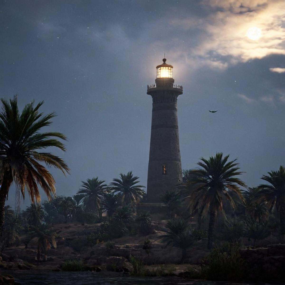 cinematic film still of 0 realism perfect Unreal Engine style Chiaroscuro Lighting Style Long time ago In ancient Egypt,...