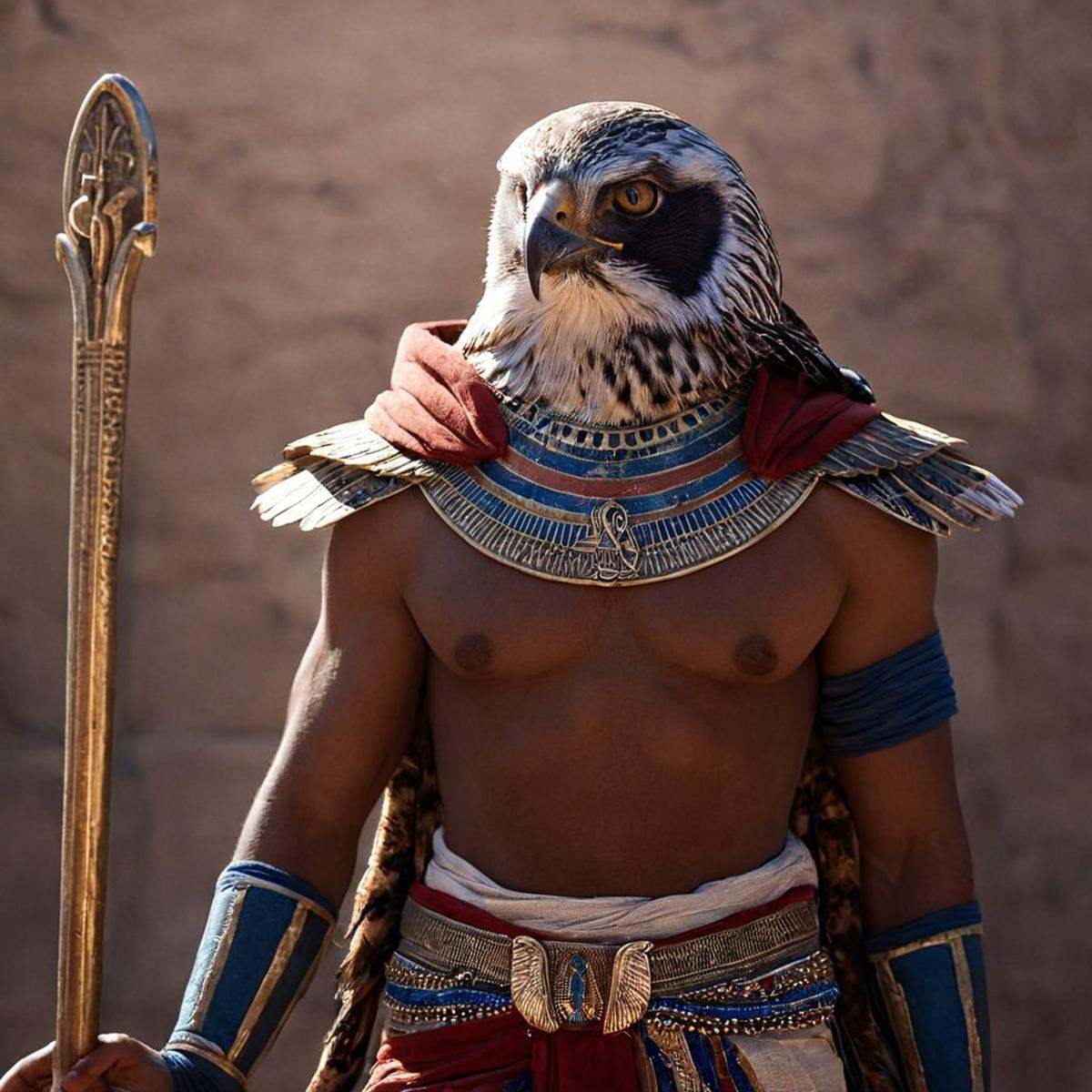 cinematic film still of 0 realism perfect Unreal Engine style Chiaroscuro Lighting Style Long time ago In ancient Egypt,...