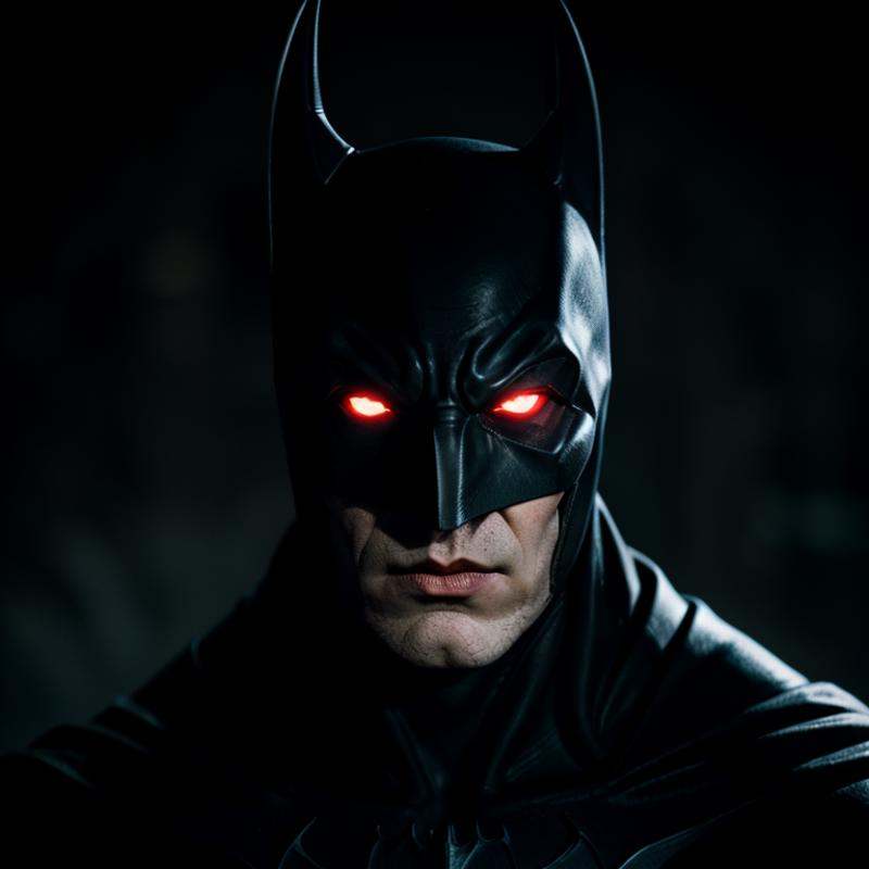 cinematic film still of Batman Vampire a batman mask with a creepy face,  shallow depth of field,  vignette on Tensor.Art