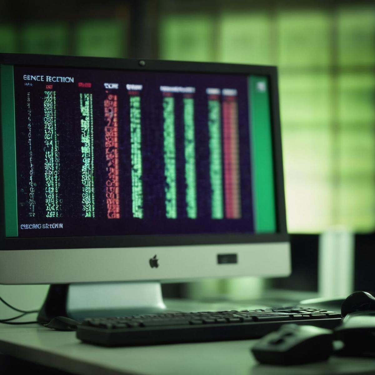 cinematic film still of codes,  encryption,  science fiction on Tensor.Art