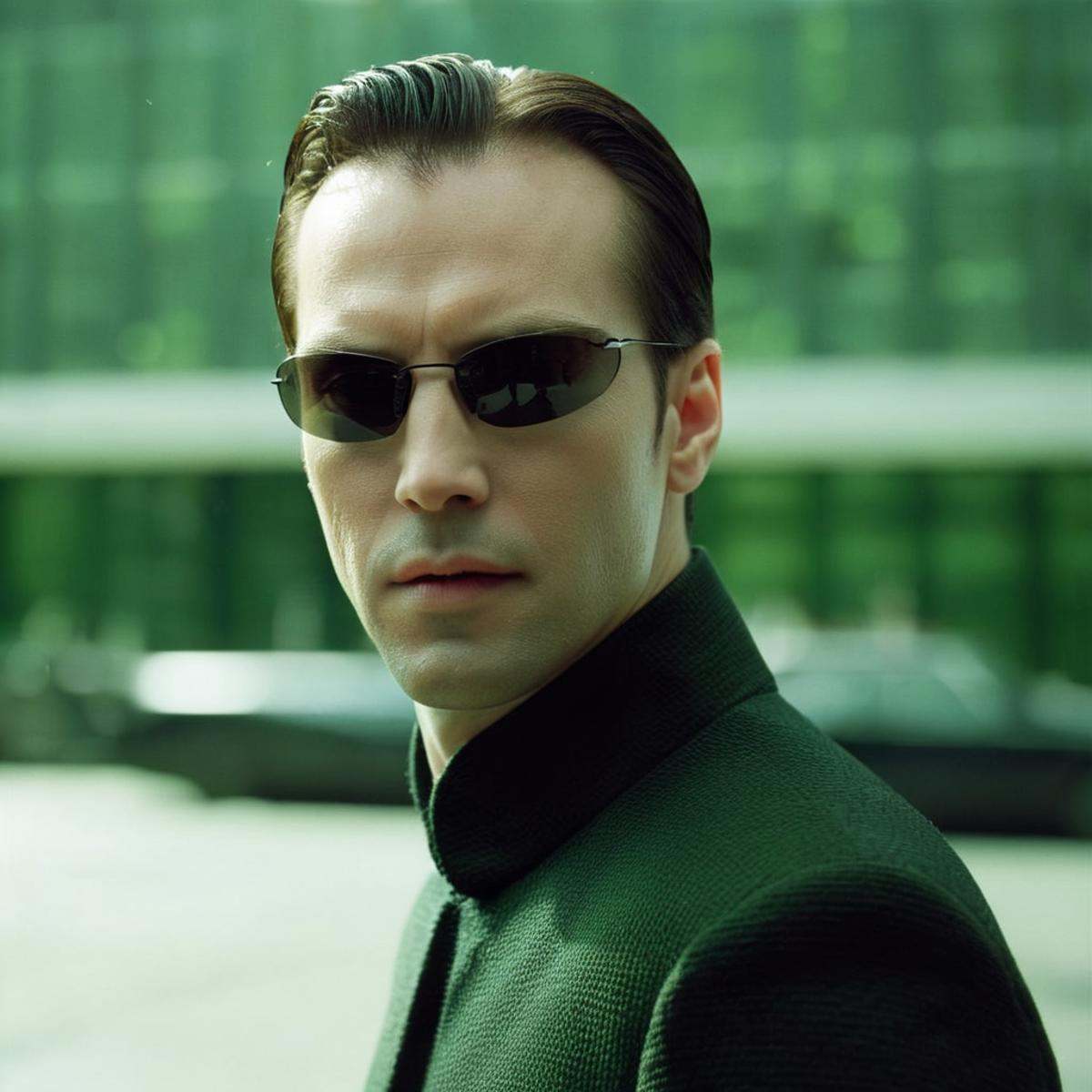 cinematic film still of Neo,  Mr. Anderson,  The Anomaly on Tensor.Art