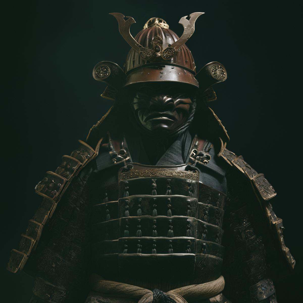 cinematic film still of Shogun a Yoda dressed in a samurai star wars outfit,  solo,  looking at viewer on Tensor.Art
