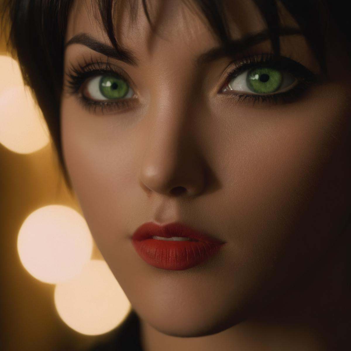 cinematic film still of Chiaroscuro Lighting Style Kurumi Imari (((greeneyes)))dramatic,  cinematic,  shadow on Tensor.Art