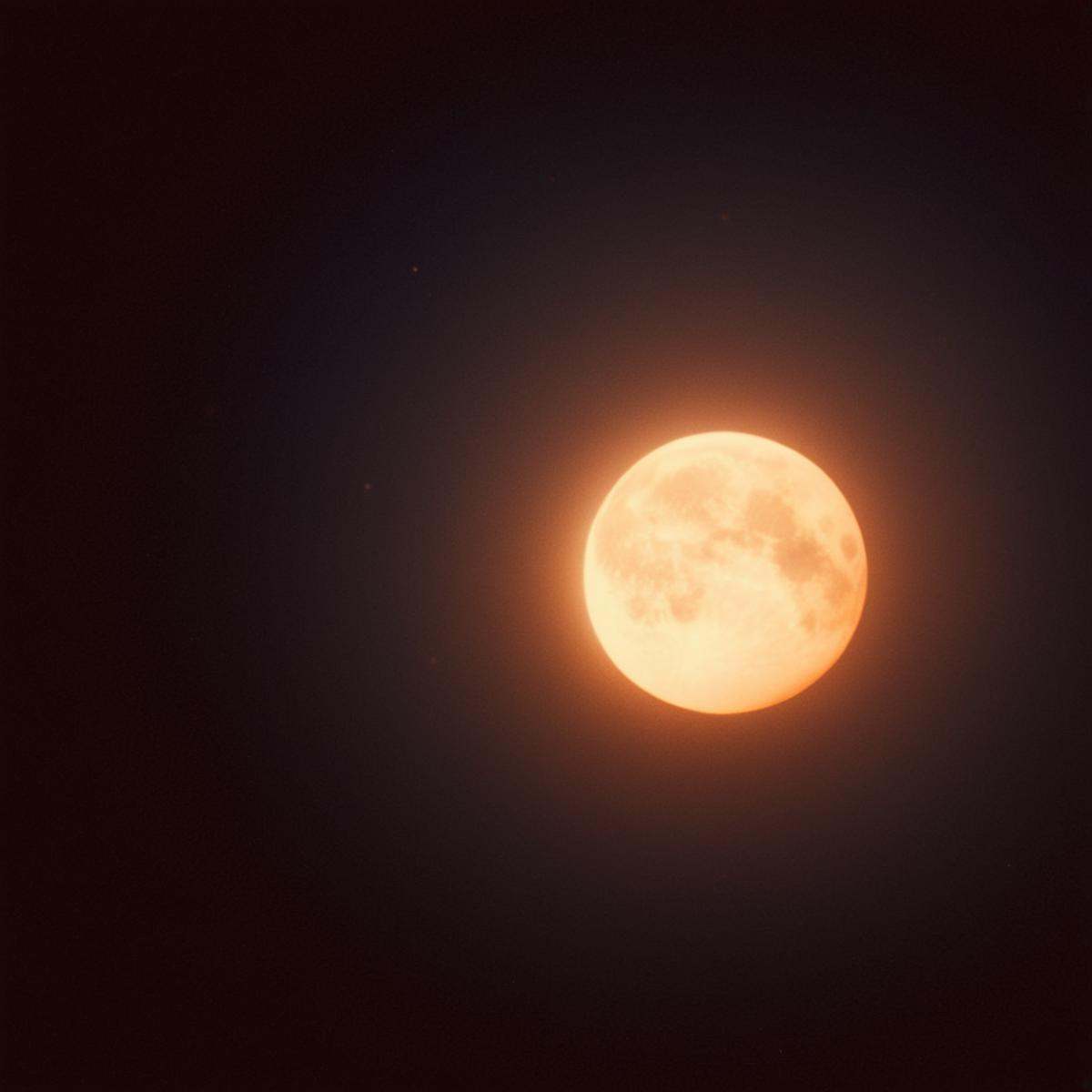 cinematic film still of A backlight photo of a sun and a moon in the sky,  sky,  no humans on Tensor.Art
