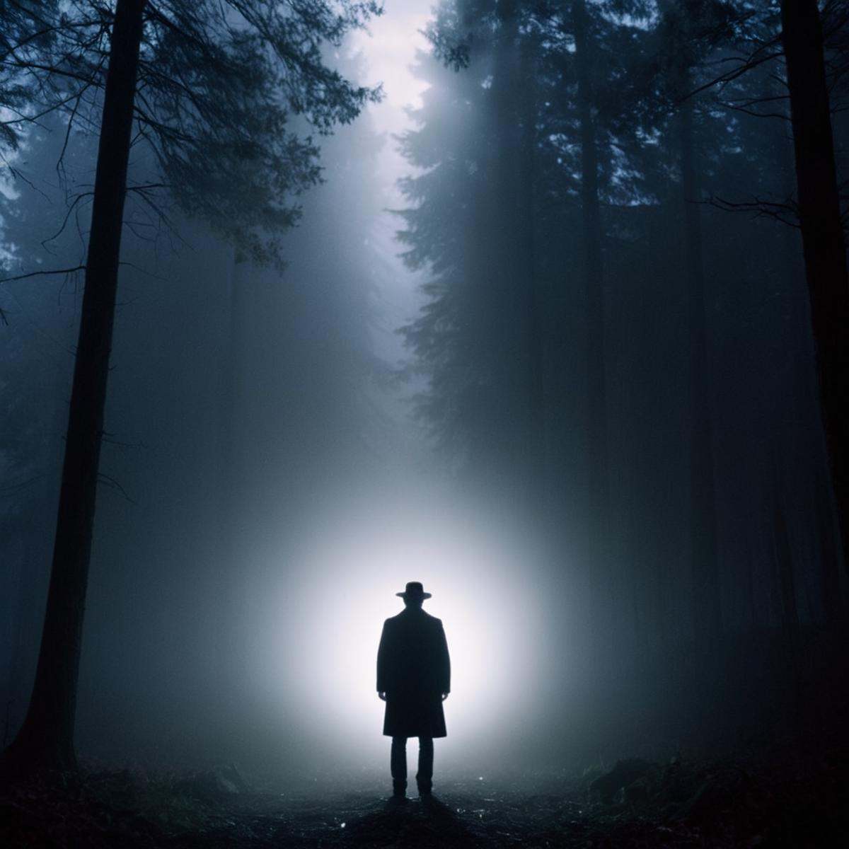 cinematic film still of 0 realism perfect Chiaroscuro Lighting Style A cinematic beams of light shining across the environ...