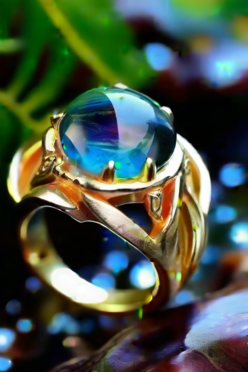 magic Ring,beautiful golden ring,Beautifully carved ring arm, A stunning ring adorned with an exquisite gem,within the mesmerizing depths of the gem, a fantastical forest range unfolds, casting an ethereal allure, intricate details of the ring and the miniature landscape within the gem create a captivating piece that seamlessly blends elegance and imagination.
