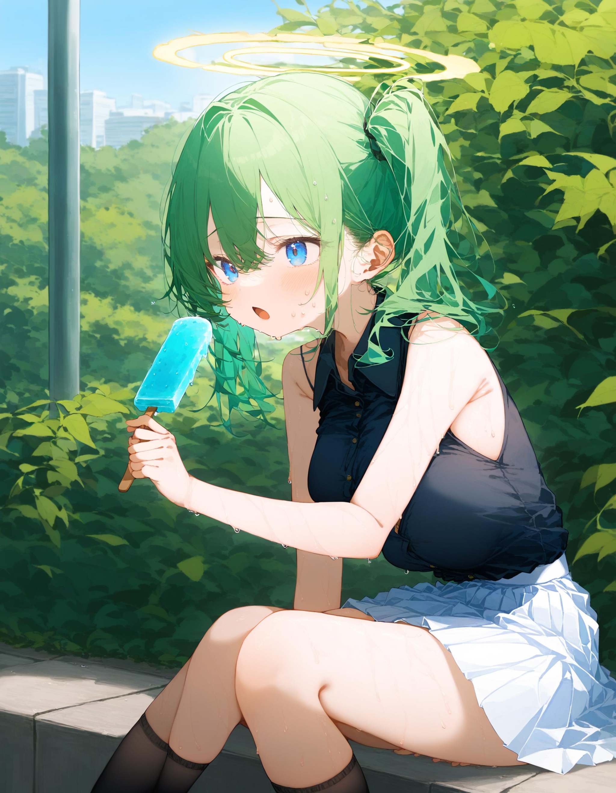 1girl,  solo,  breasts on Tensor.Art