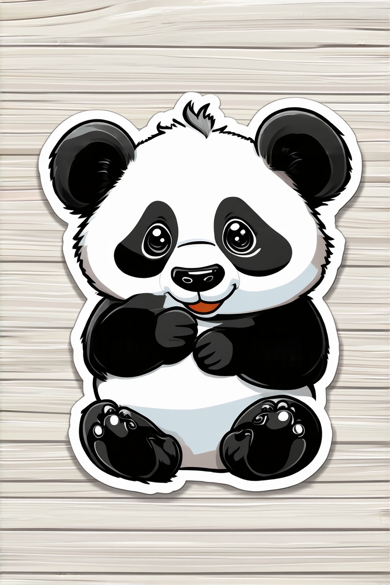 a noc-sticker panda