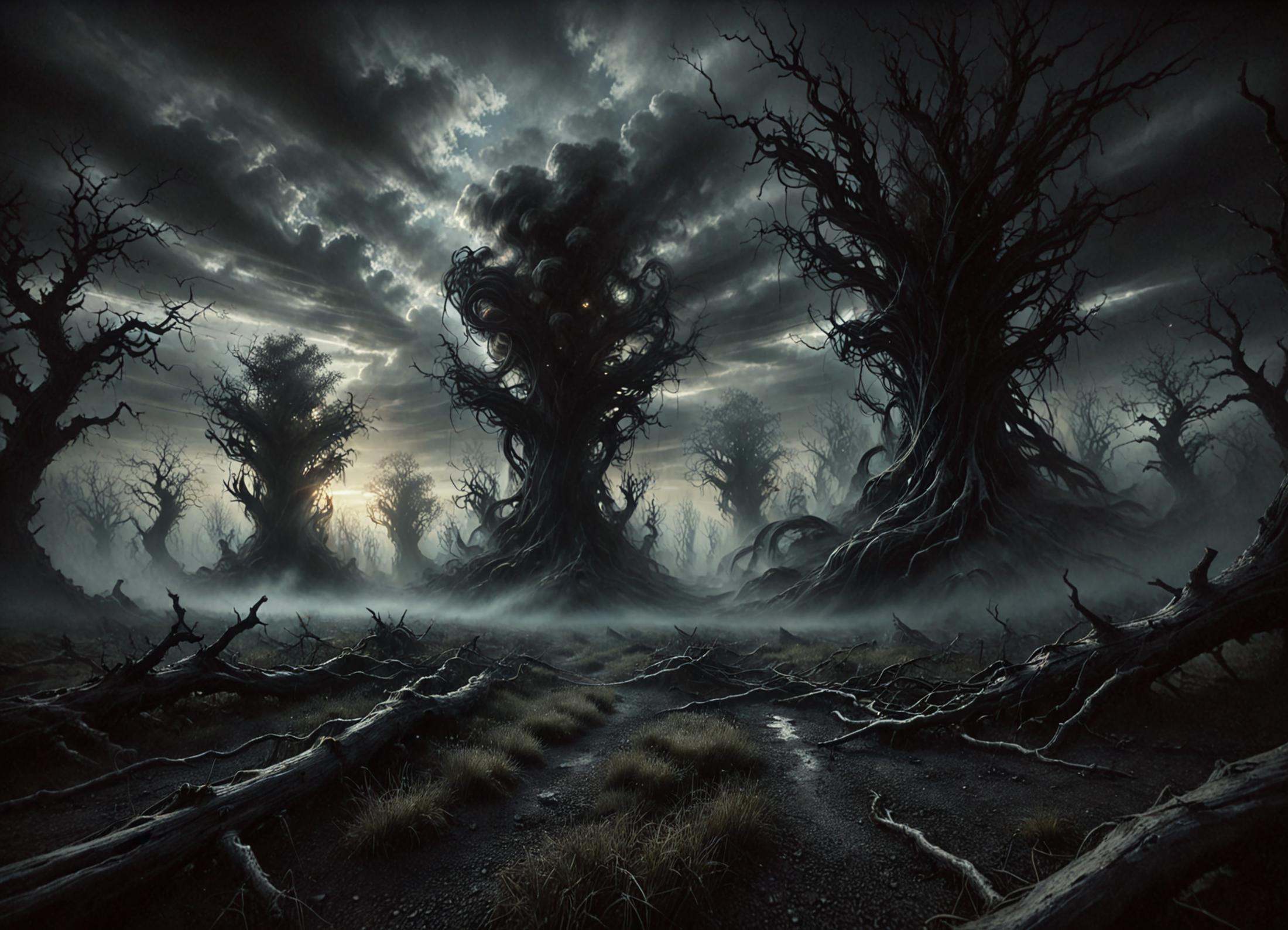 DonMV31l0fD4rkn355XL landscapes,  earthy fragrance,  npr (non-photorealistic rendering) on Tensor.Art