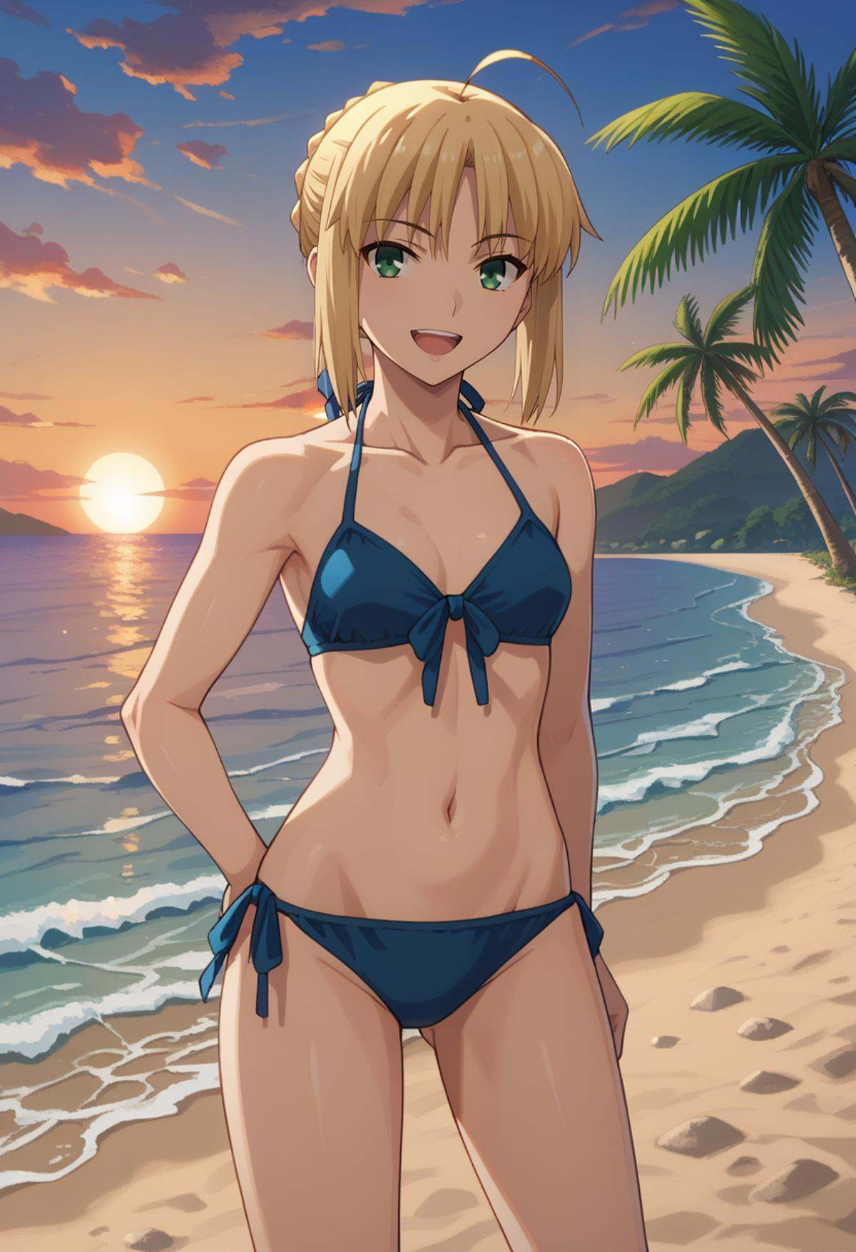 score_9,  SaberFS,  1girl on Tensor.Art