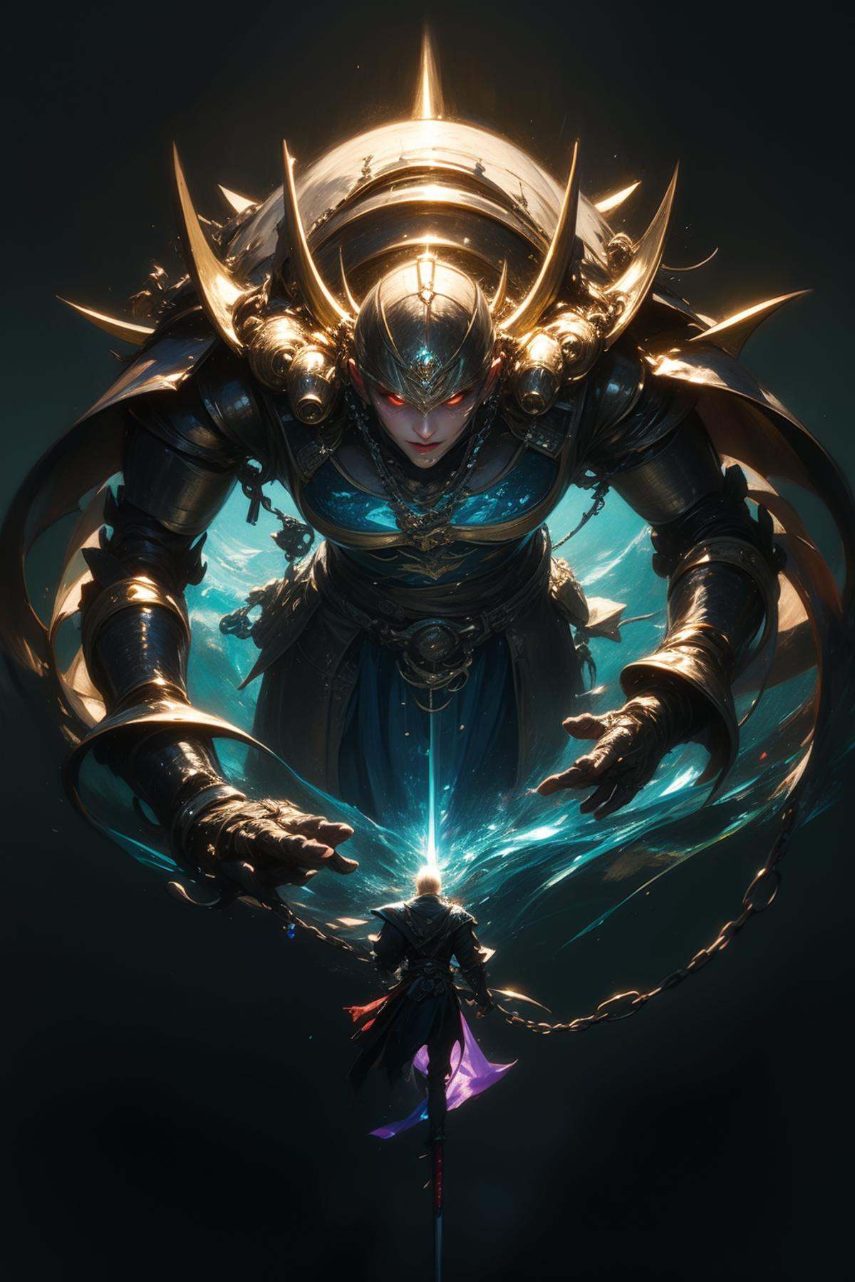 1boy,  mecha,  togare on Tensor.Art