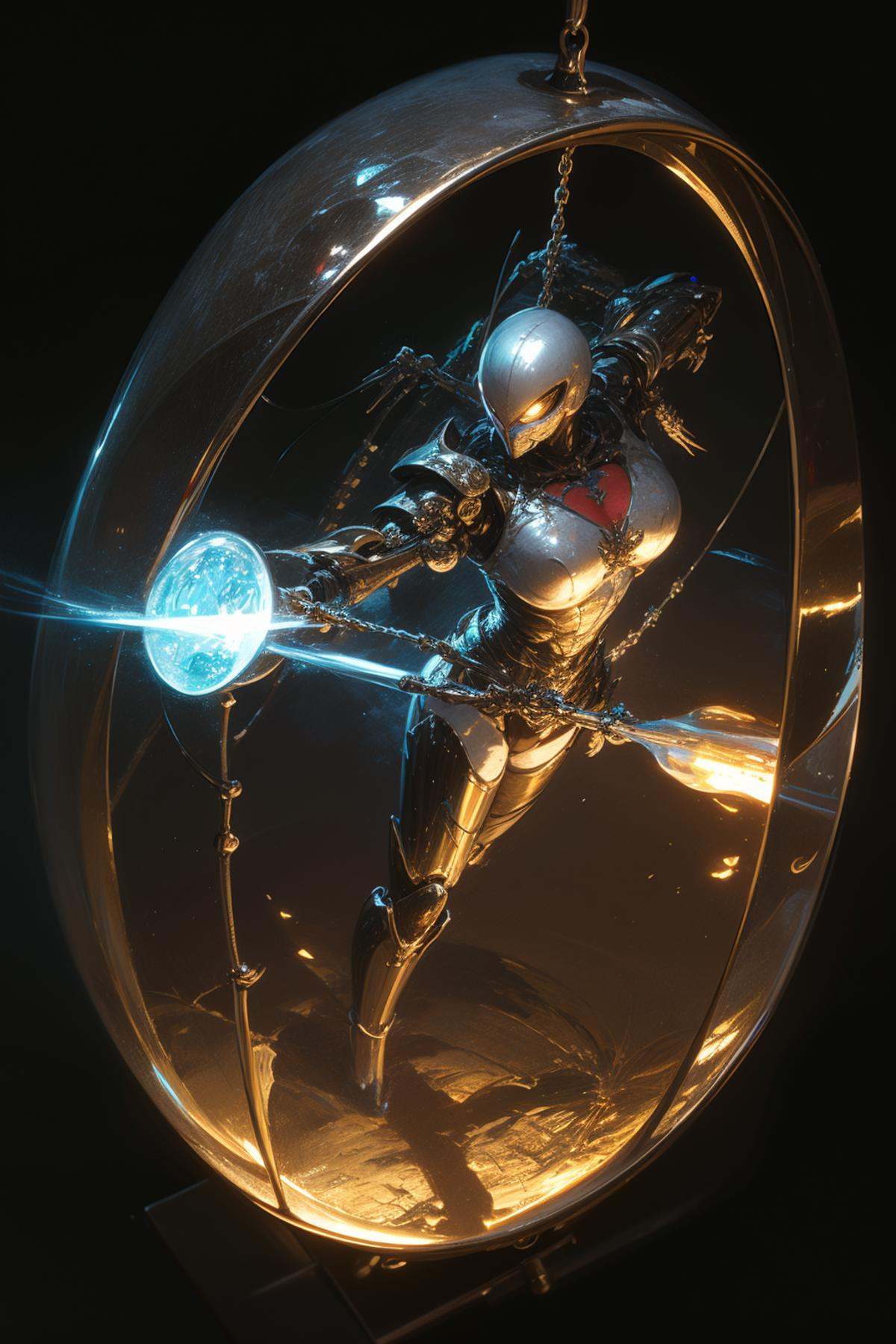 from above,  1 a mechanical ,  mecha on Tensor.Art