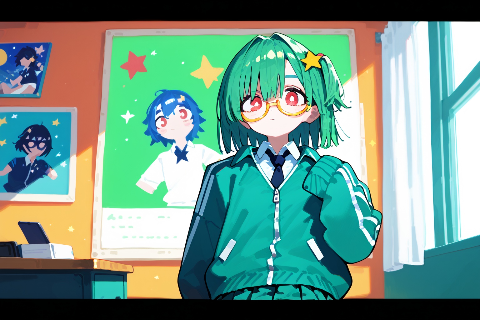 1girl,  solo,  looking at viewer on Tensor.Art