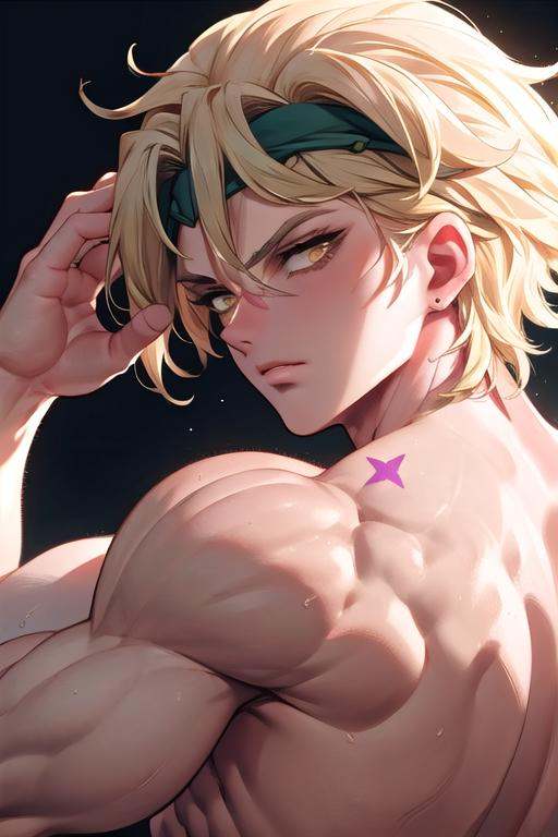 dio and his star birthmark by 鬼畫符 on Tensor.Art