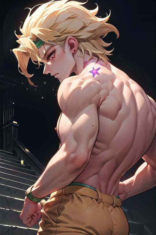 dio and his star birthmark by 鬼畫符 on Tensor.Art