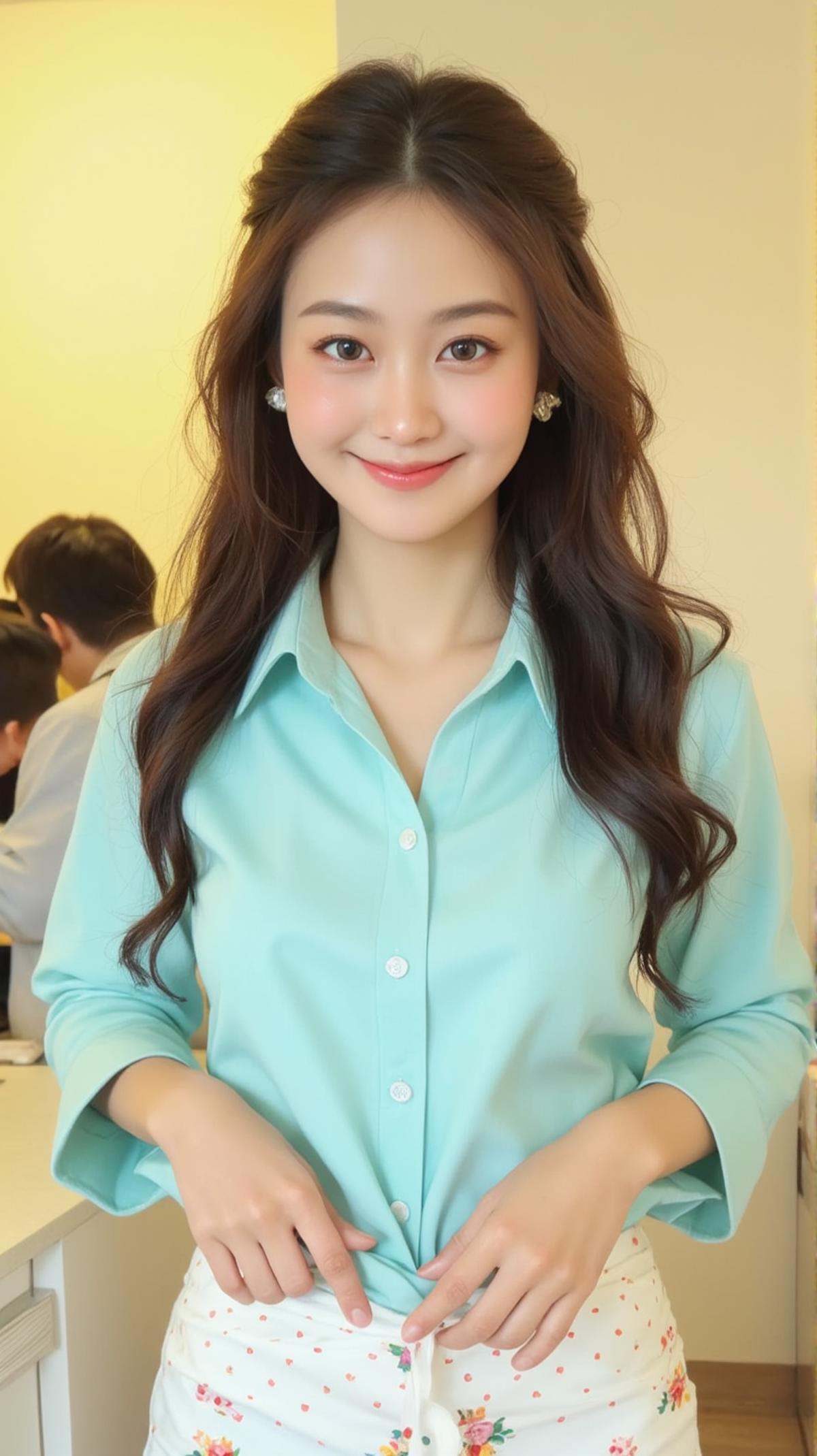 [6][FLUX_108]Realistic photograph,  Against a soft,  gradient light yellow background on Tensor.Art