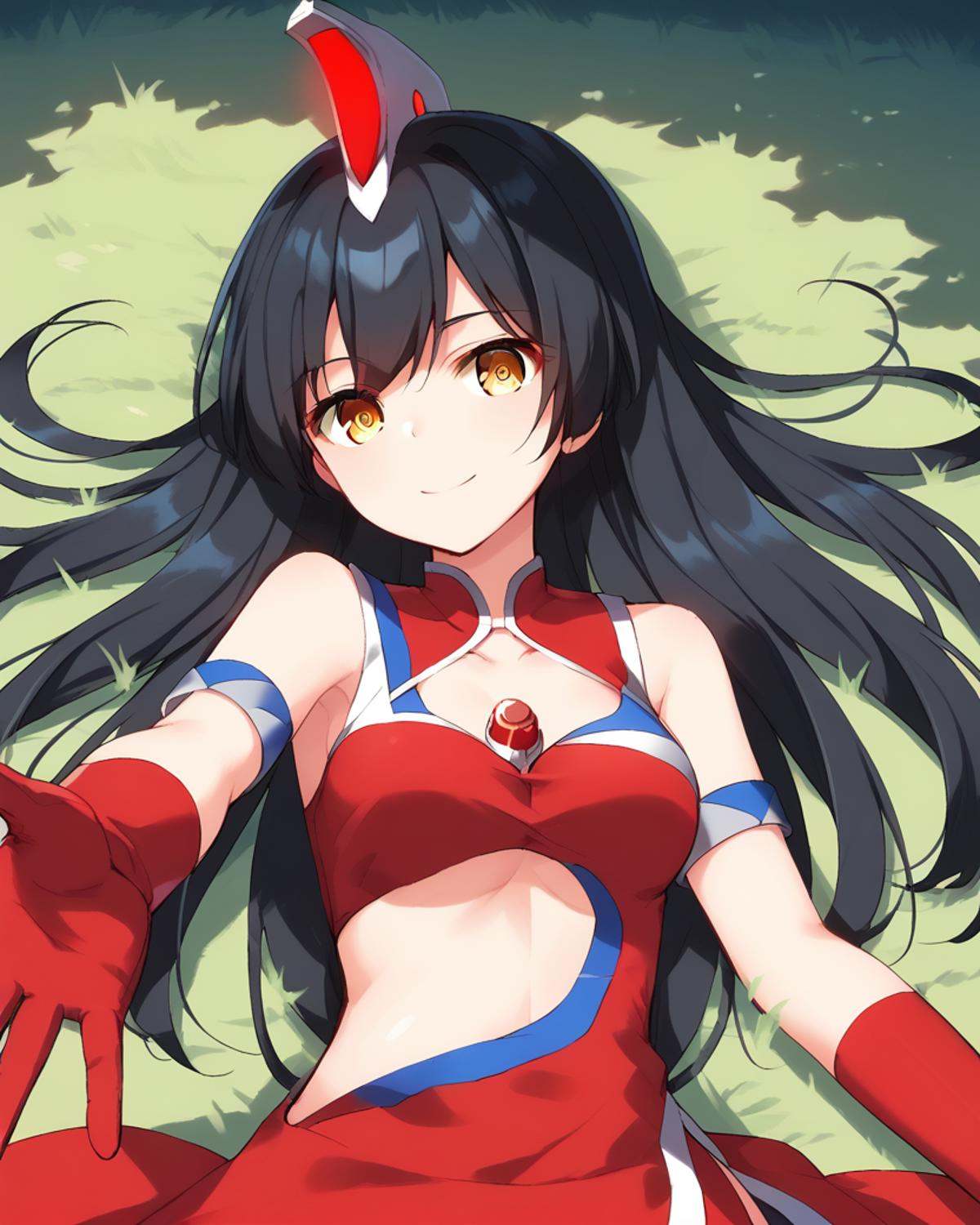 CoronaMode,  headgear,  long hair on Tensor.Art