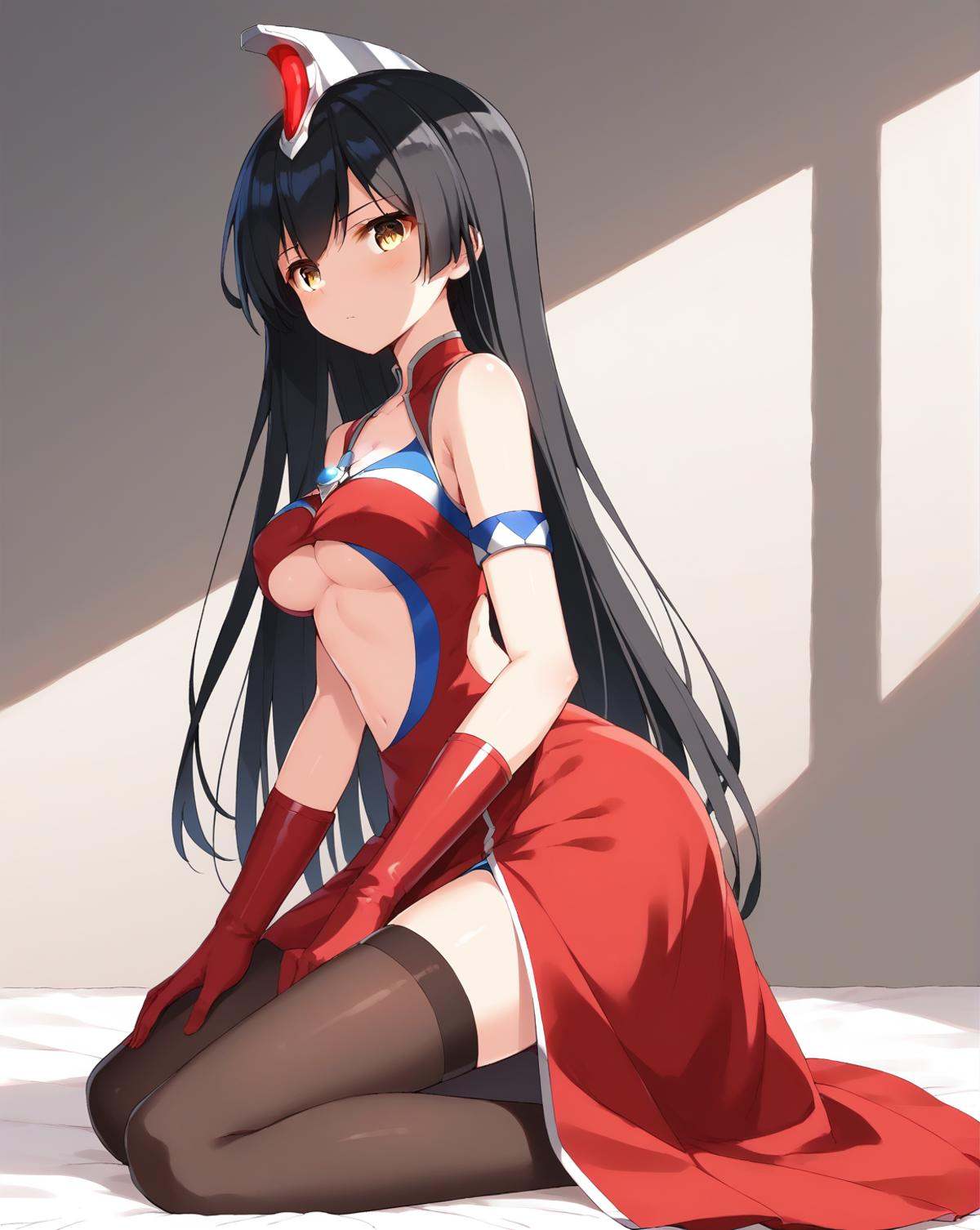CoronaMode,  headgear,  long hair on Tensor.Art