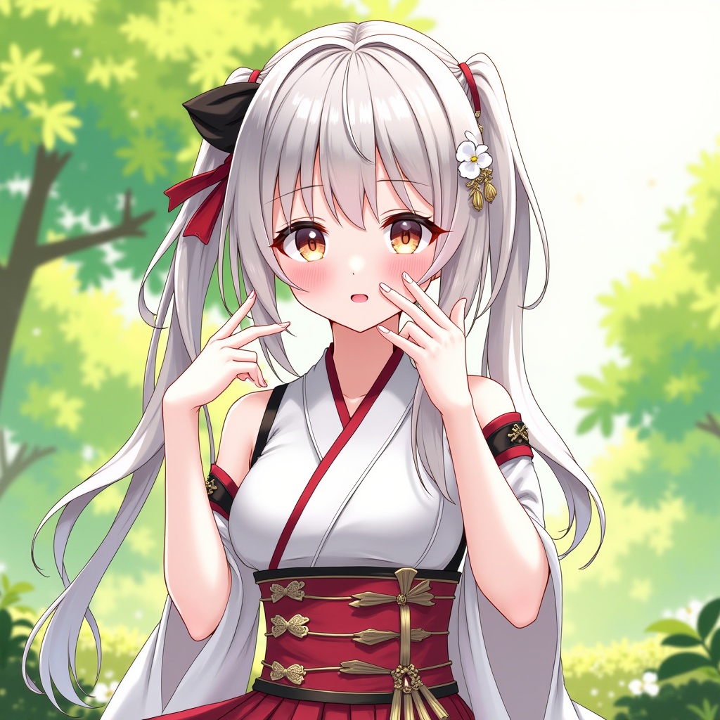 genshin impact style,  1 beauty girl,  posing on Tensor.Art