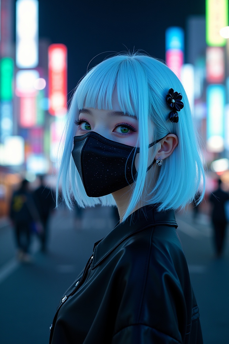 goth girl ,  goth_punk,  1girl on Tensor.Art