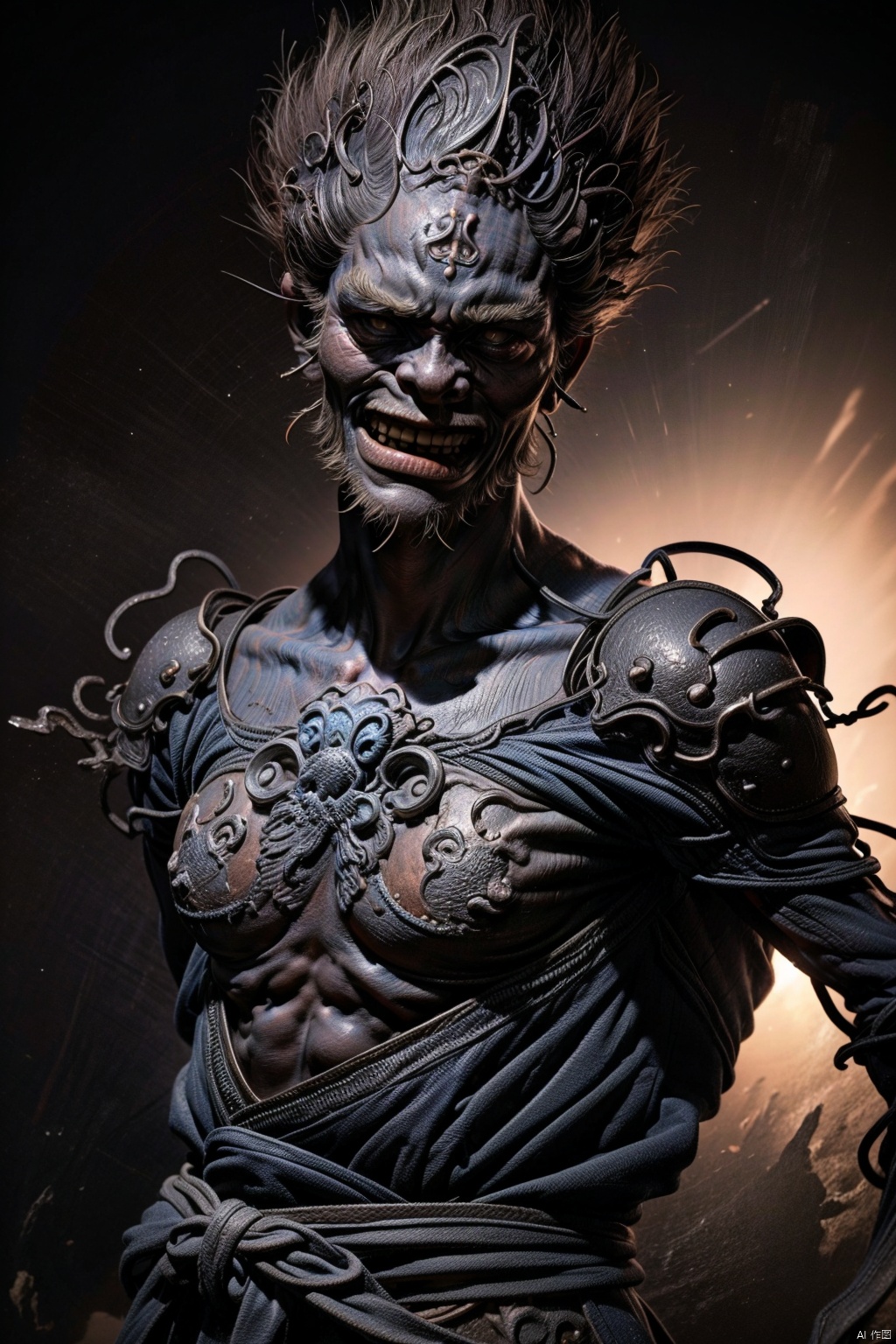 best quality,masterpiece,HDR,UHD,8K,yuehsh,monster,