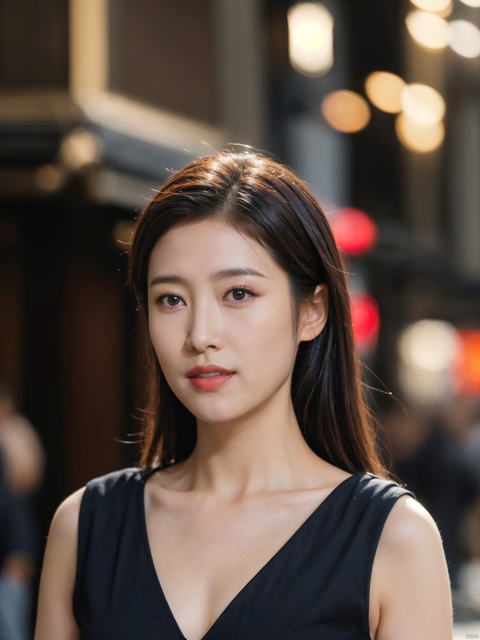  (RAW photo, 4k, realistic, exquisitely detailed skin),masterpiece,best quality,unity 8k wallpaper,ultra detailed,cinematic look,natural skin texture,extremely realistic skin texture,finely detailed face,(film grain:1.2),cinematic angle,Fujifilm XT3,,(highlydetailed),(night scene),(street corner),(1girl),(detailed lighting),(contrast),(mysterious atmosphere),,vivid illumination,,masterful technique,,harmonious composition,,immersive atmosphere,,stunning visuals,