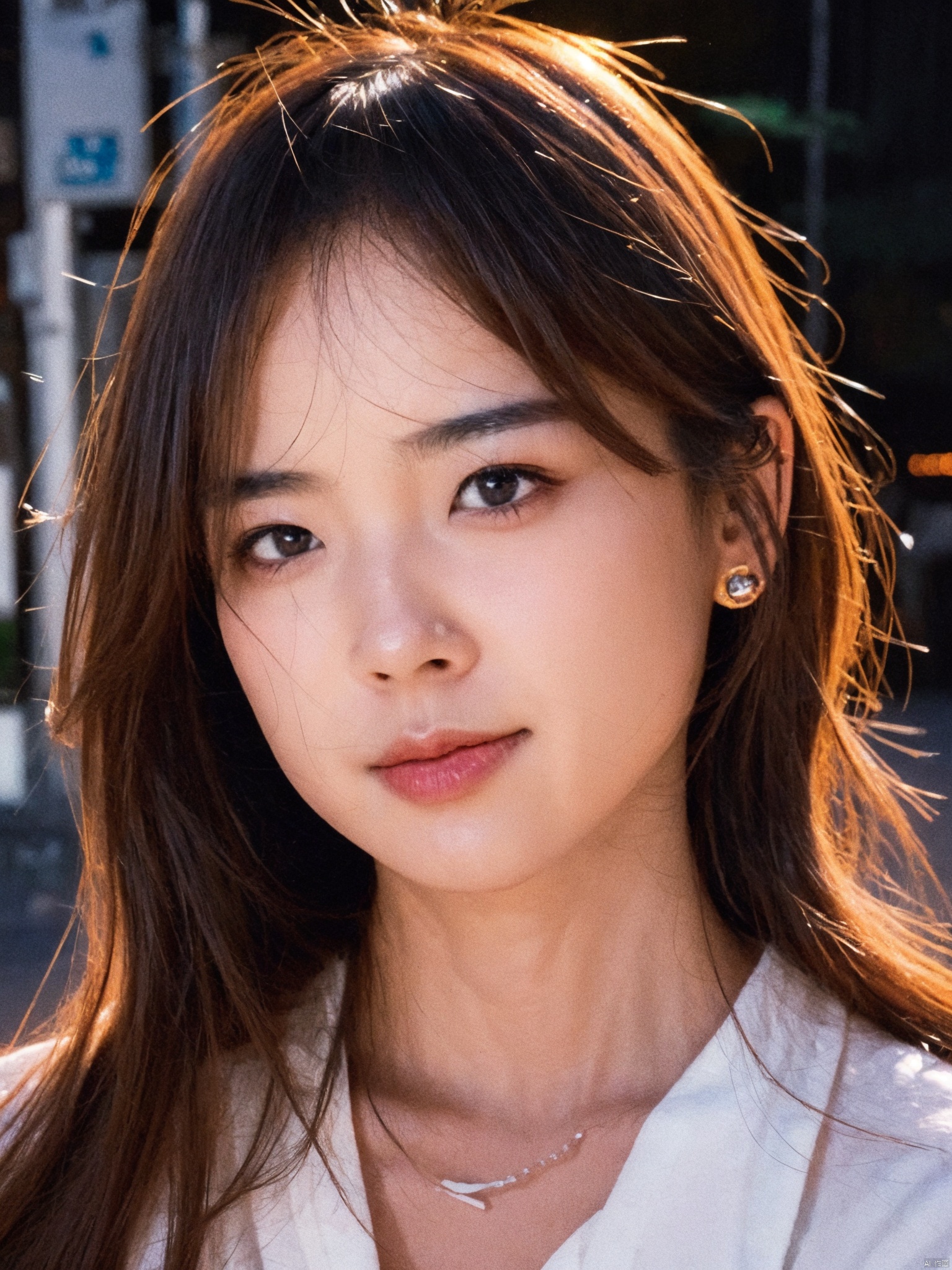  (RAW photo, 4k, realistic, exquisitely detailed skin),masterpiece,best quality,unity 8k wallpaper,ultra detailed,cinematic look,natural skin texture,extremely realistic skin texture,finely detailed face,(film grain:1.2),cinematic angle,Fujifilm XT3,,(highlydetailed),(night scene),(street corner),(1girl),(detailed lighting),(contrast),(mysterious atmosphere),,vivid illumination,,masterful technique,,harmonious composition,,immersive atmosphere,,stunning visuals,