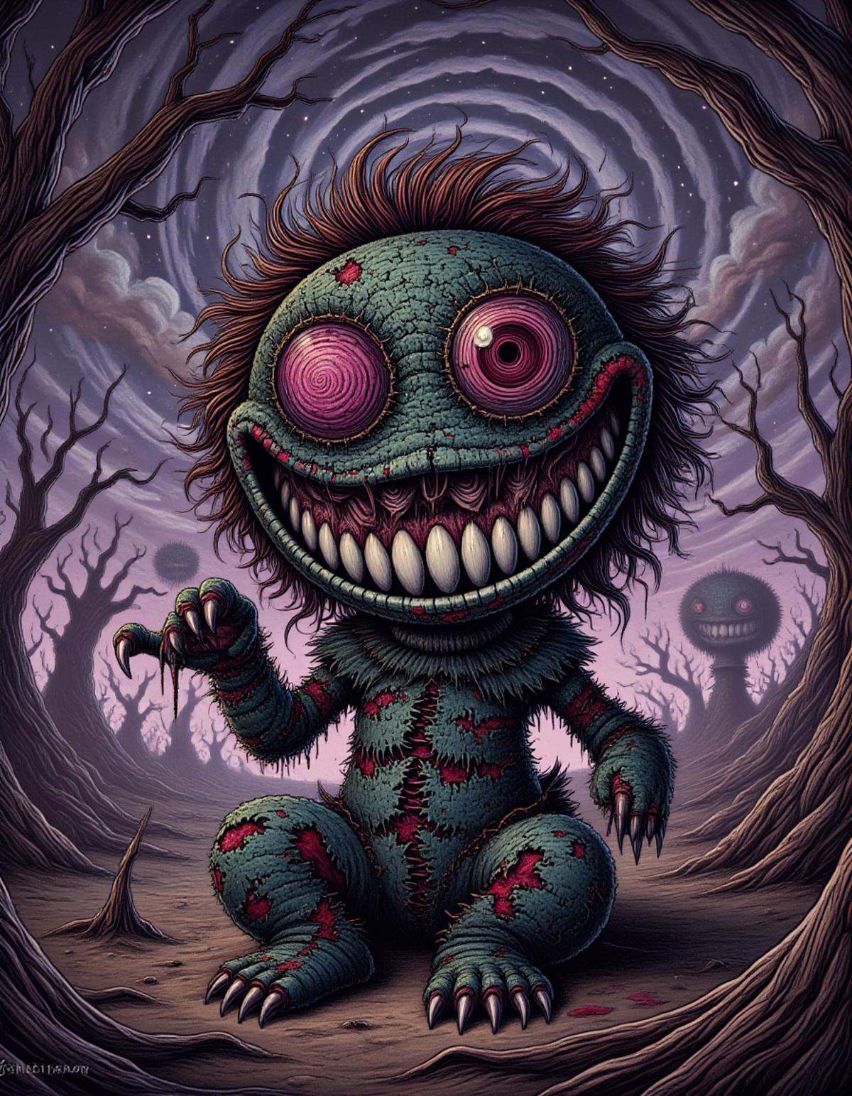 DonM7w1573dW0nd3rl4ndFX diw,  supernatural mysterious humanoid creature,  preys on blood by DonMischo on Tensor.Art