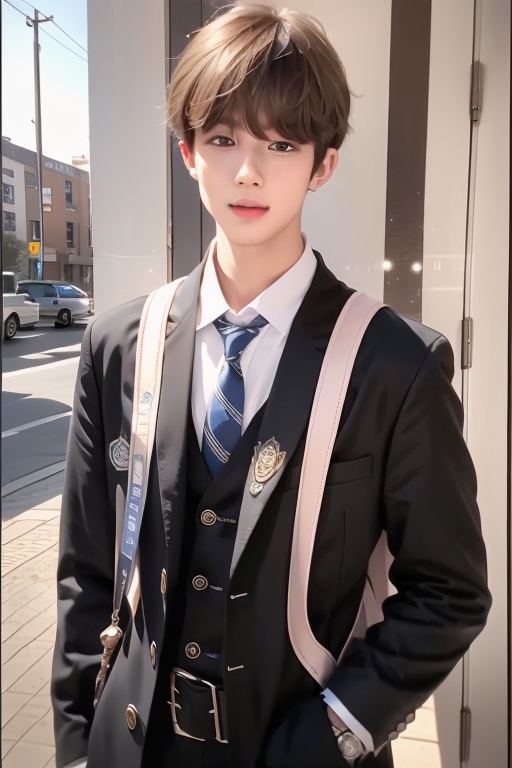 busty and handsome boy,  8k,  masterpiece on Tensor.Art