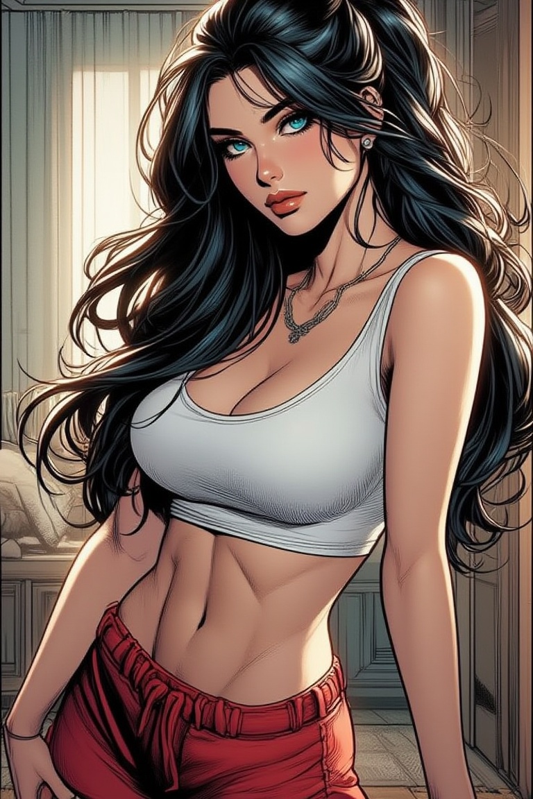 1girl,  solo,  long hair on Tensor.Art