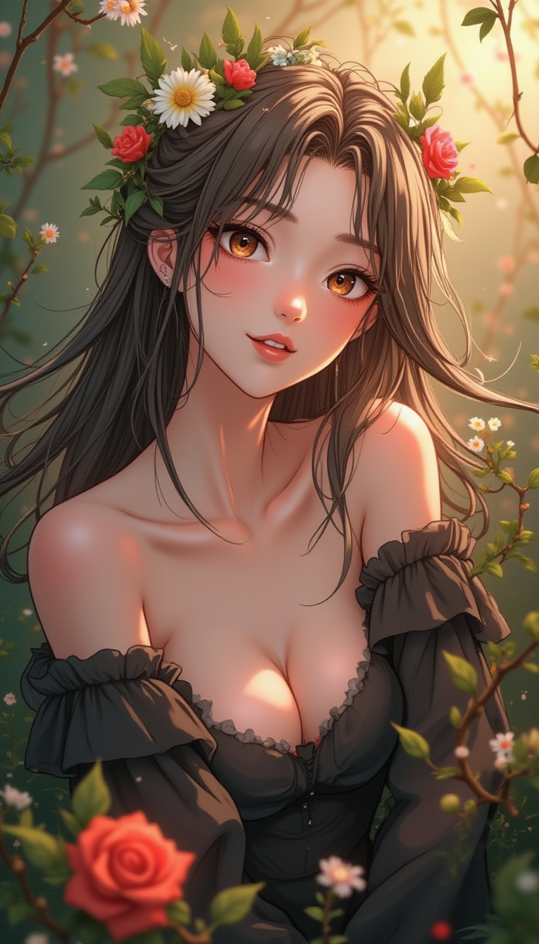 Bathed in the light of the morning dew,  my cheeks touch you as if for the first time,  and the time that has passed is re...