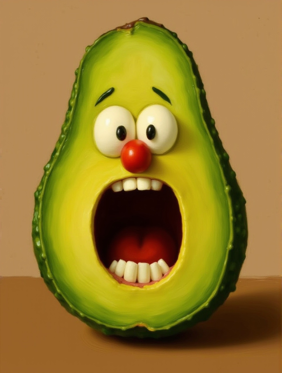 potato head screaming avocado skin,  pavsok Style on Tensor.Art
