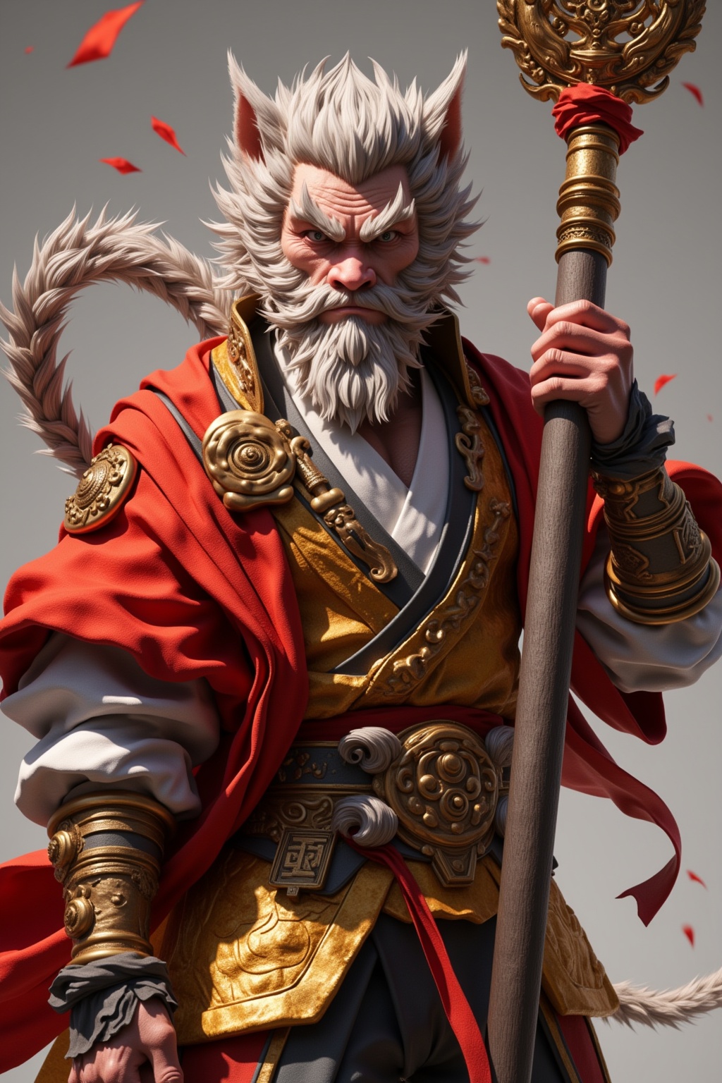 Wukong,  the elder in the elder gamex on Tensor.Art