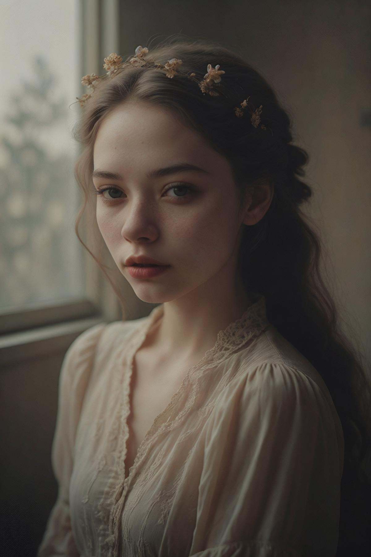 a woman with magnificent,  celestial,  ethereal on Tensor.Art