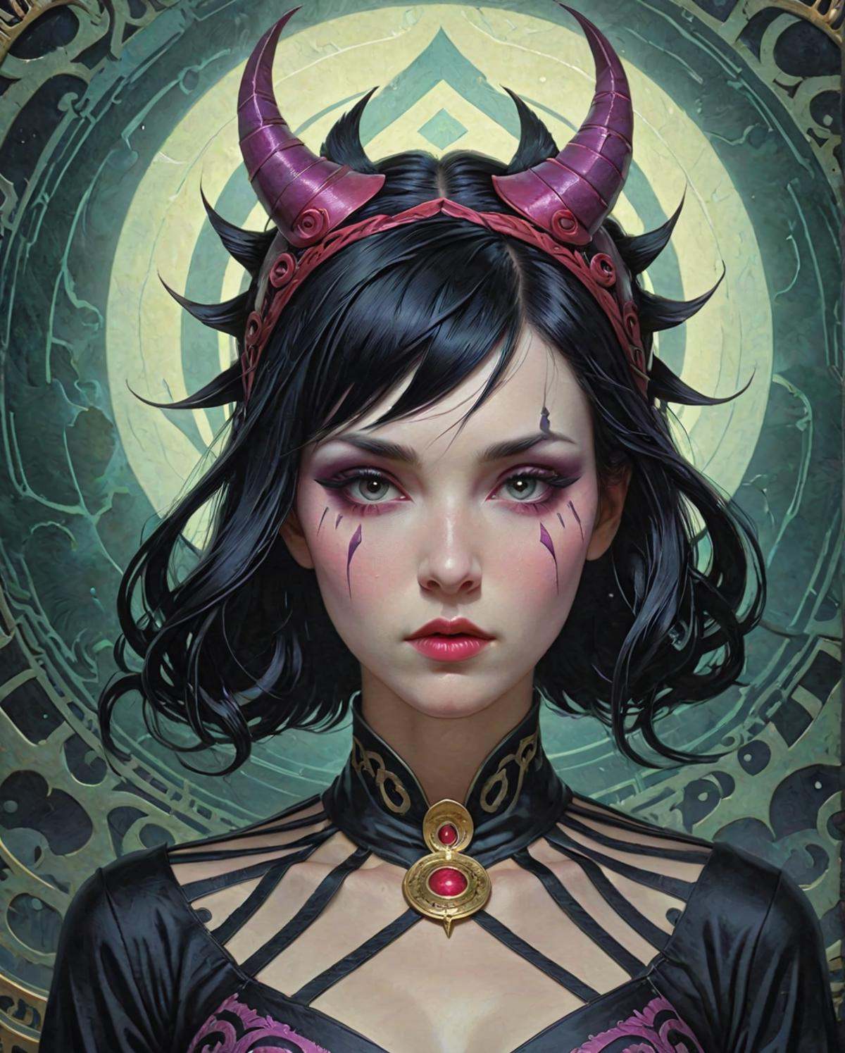 Morrigan ,  adrr shaman BREAK tom bagshaw,  ruan jia on Tensor.Art