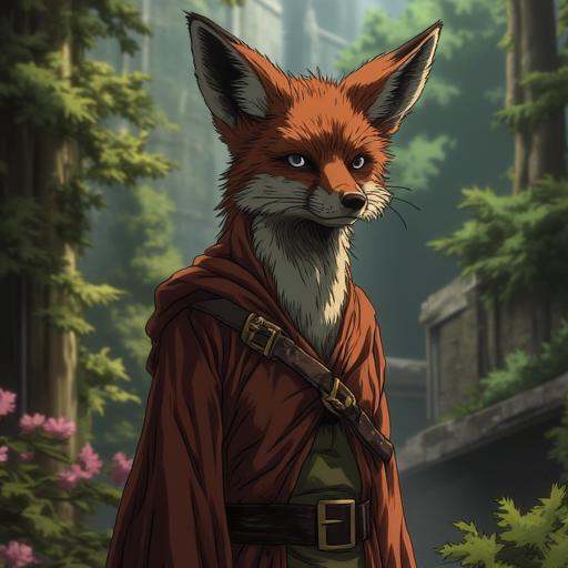 a fox dressed a a wizard,  greg rutkowski on Tensor.Art