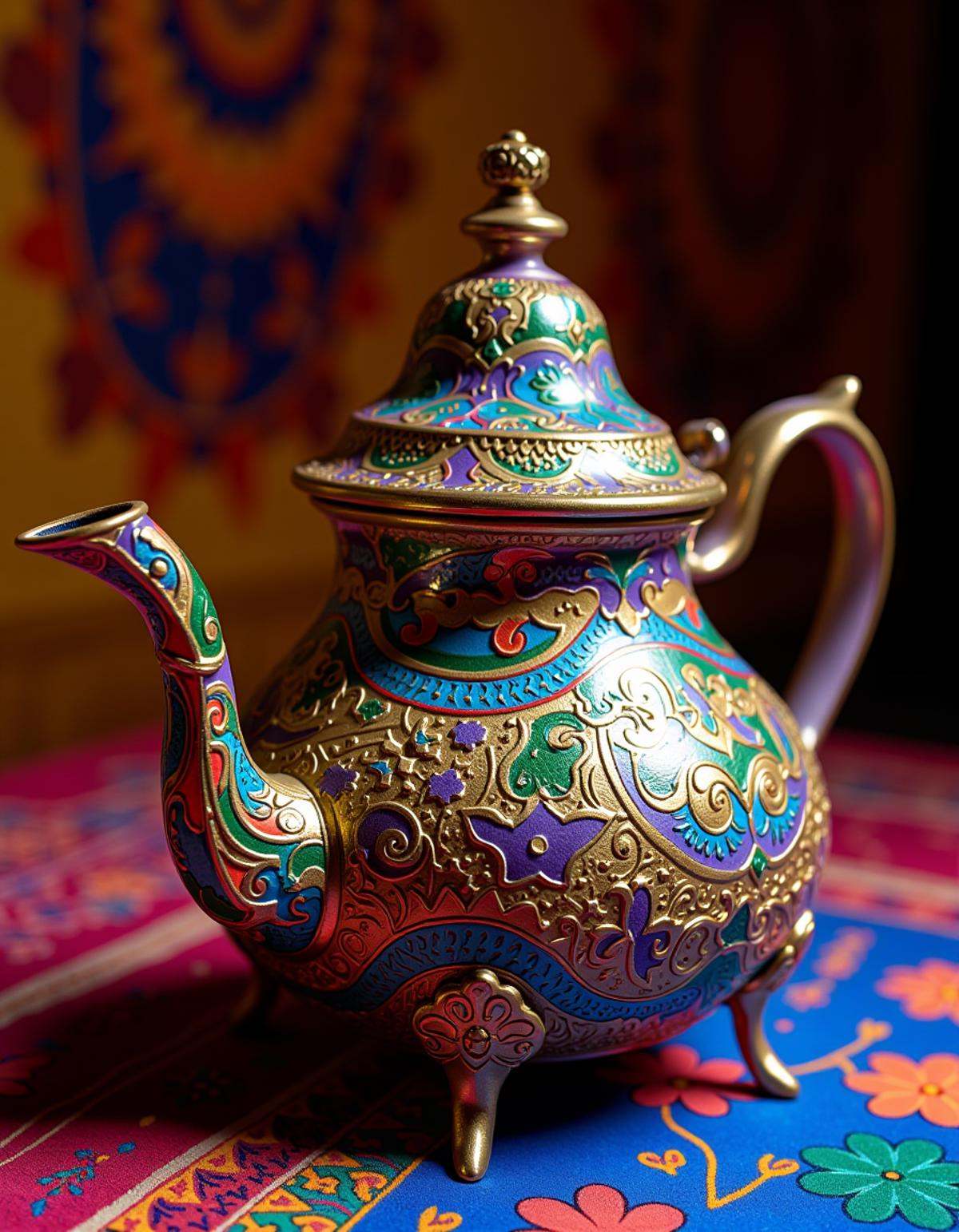 teapot,  Cosplay Photograph,  Glad [Catalan|Iraqi] Mobius strip on Tensor.Art