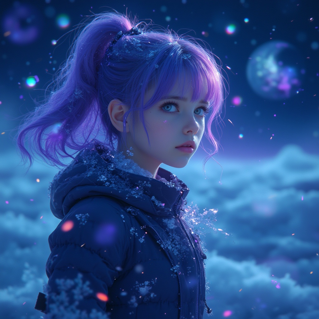 1 girl portrait,  charming,  nature on Tensor.Art