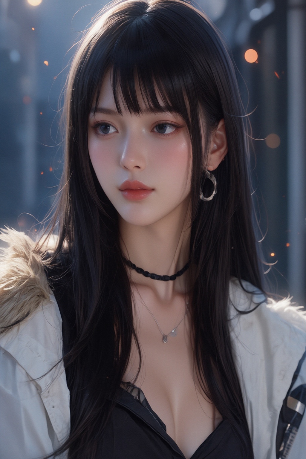 1girl,  solo,  long hair on Tensor.Art