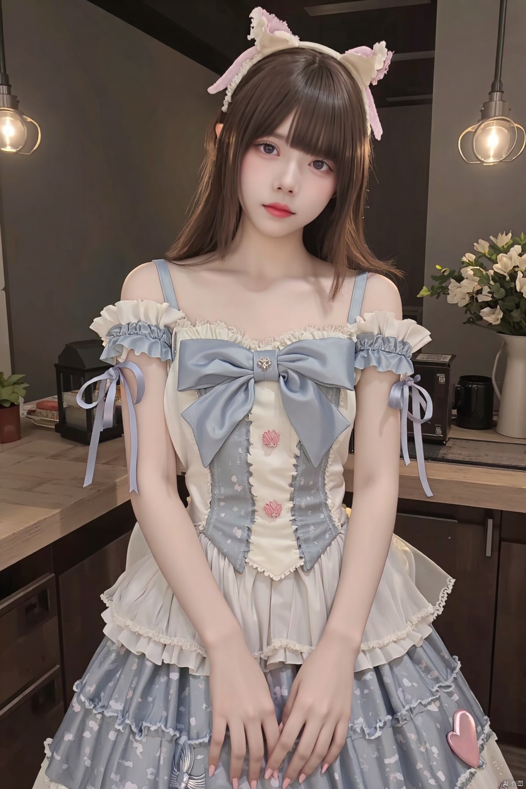 AKJK，Half-body, Lolita, a woman,