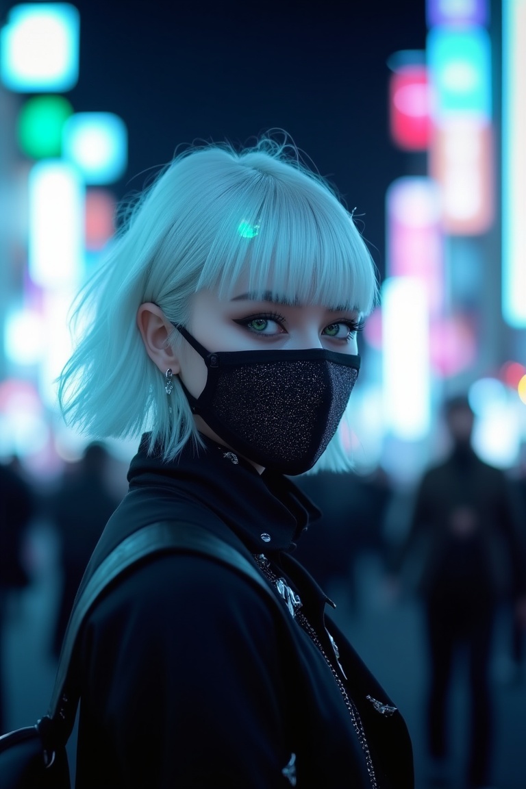 goth girl ,  goth_punk,  1girl on Tensor.Art